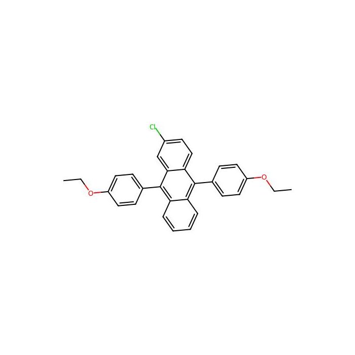 9，10-Bis(4-Ethoxyphenyl)-2-Chloroanthracene - ≥98% CAS No(135965-21-8) by Aladdin Scientific