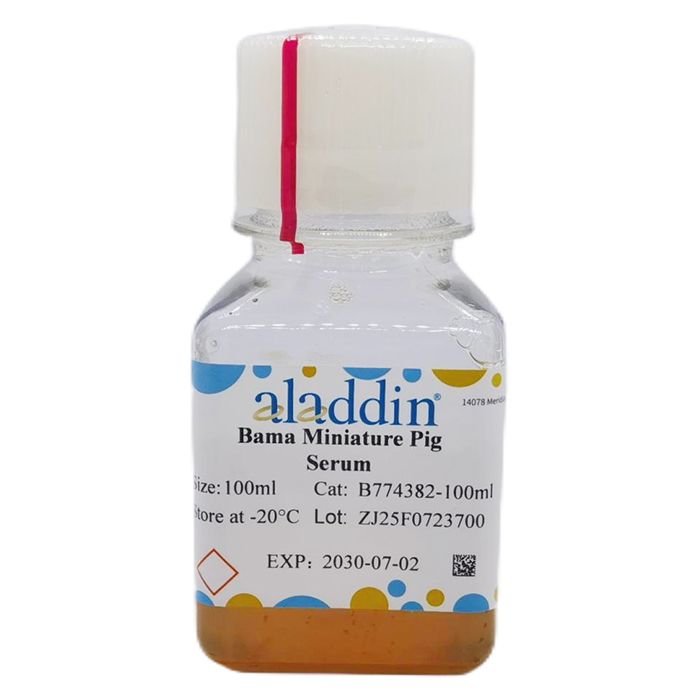 Bama Miniature Pig Serum - BioReagent, sterile  by Aladdin Scientific