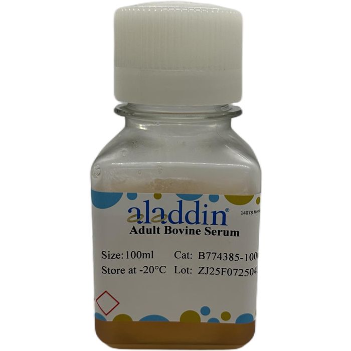 Adult Bovine Serum - BioReagent, sterile  by Aladdin Scientific