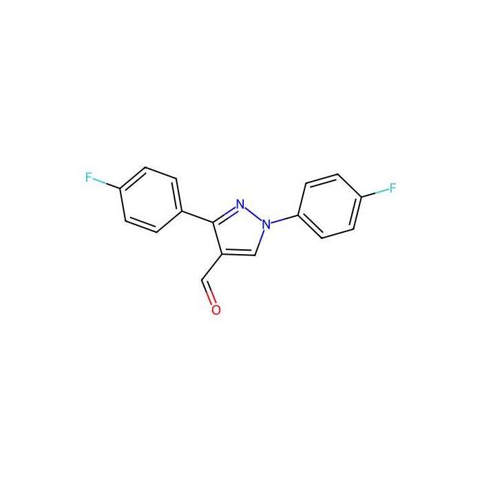 1,3-bis(4-fluorophenyl)-1H-pyrazole-4-carbaldehyde - ≥95% CAS No(618098-59-2) by Aladdin Scientific