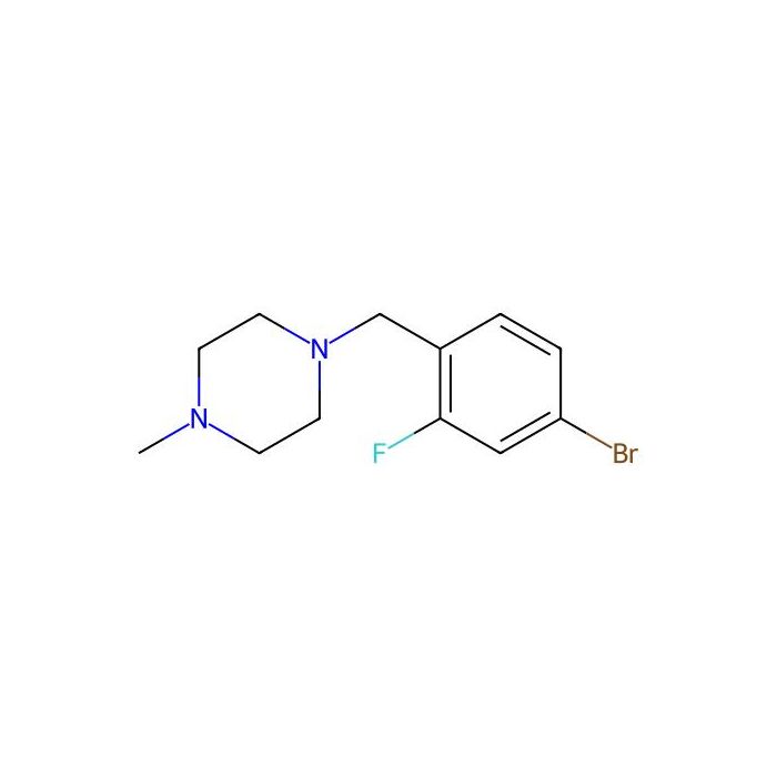 1-(4-Bromo-2-fluorobenzyl)-4-methylpiperazine -  CAS No(1249727-85-2) by Aladdin Scientific