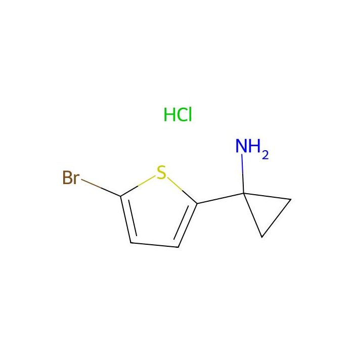 1-(5-Bromothiophen-2-yl)cyclopropan-1-amine hydrochloride - ≥95% CAS No(1394040-39-1) by Aladdin Scientific
