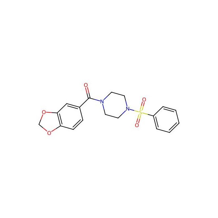 1-(1,3-Benzodioxol-5-ylcarbonyl)-4-(phenylsulfonyl)piperazine -  CAS No(775299-35-9) by Aladdin Scientific