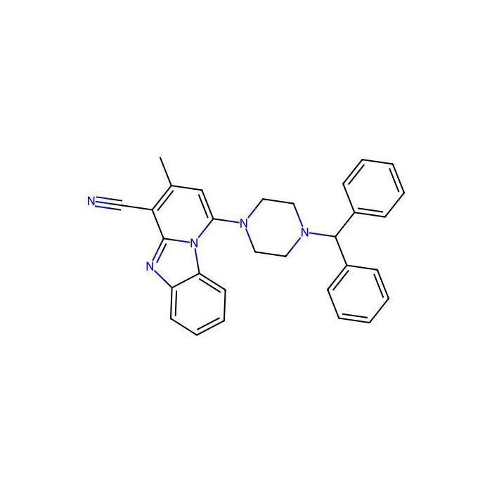 1-(4-Benzhydrylpiperazin-1-yl)-3-methylpyrido[1,2-a]benzimidazole-4-carbonitrile -  CAS No(294850-28-5) by Aladdin Scientific