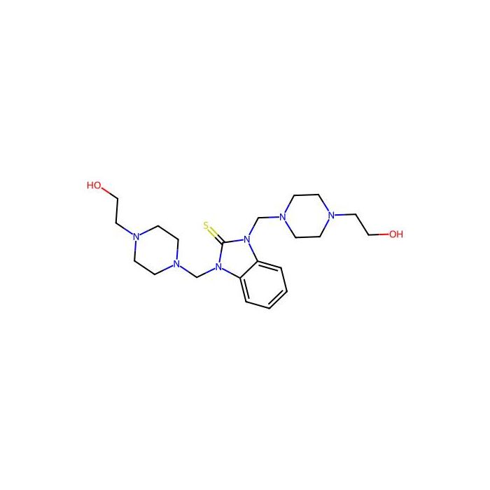 1,3-bis((4-(2-hydroxyethyl)piperazin-1-yl)methyl)-1H-benzo[d]imidazole-2(3H)-thione -  CAS No(307341-99-7) by Aladdin Scientific