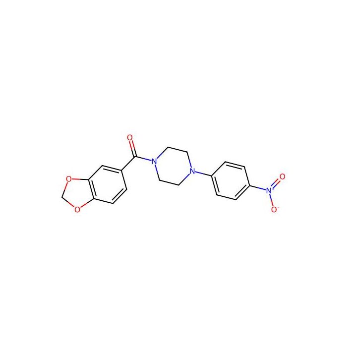 1,3-Benzodioxol-5-yl-[4-(4-nitrophenyl)piperazin-1-yl]methanone -  CAS No(346698-88-2) by Aladdin Scientific