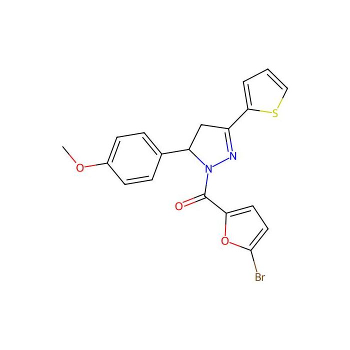 (5-Bromofuran-2-yl)-[3-(4-methoxyphenyl)-5-thiophen-2-yl-3,4-dihydropyrazol-2-yl]methanone -  CAS No(361480-29-7) by Aladdin Scientific
