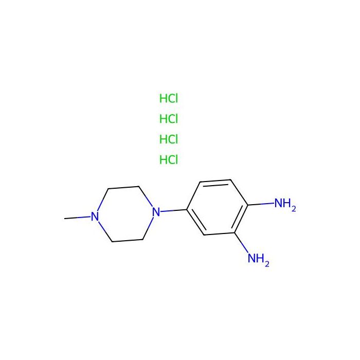 1,2-Benzenediamine, 4-(4-methyl-1-piperazinyl)-, tetrahydrochloride - ≥98% CAS No(881214-42-2) by Aladdin Scientific
