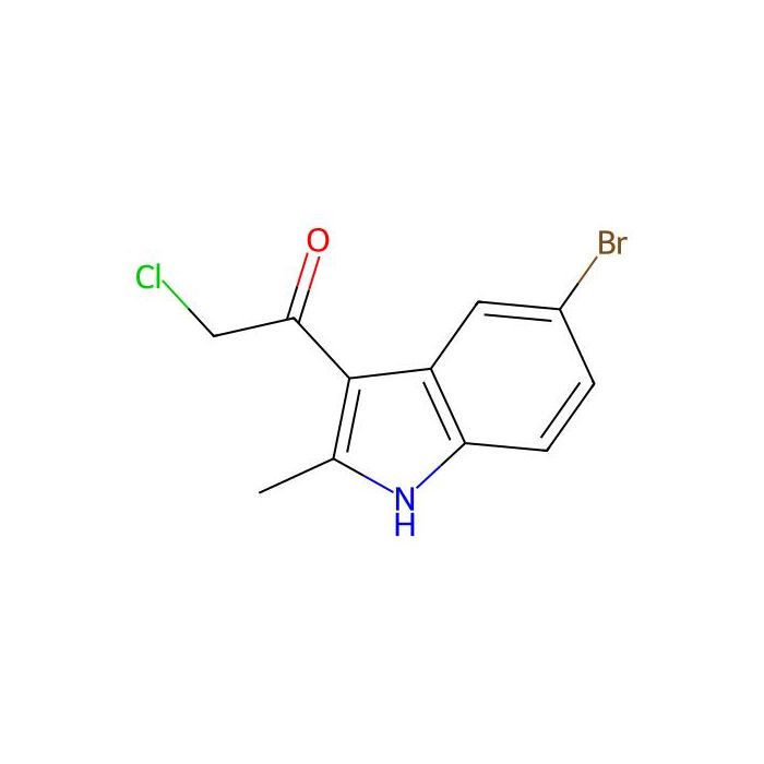 1-(5-bromo-2-methyl-1H-indol-3-yl)-2-chloroethan-1-one - ≥98% CAS No(843638-48-2) by Aladdin Scientific