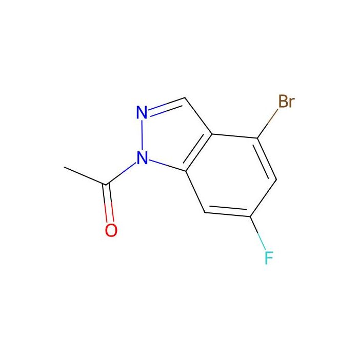 1-(4-bromo-6-fluoro-1H-indazol-1-yl)ethanone -  CAS No(1333222-13-1) by Aladdin Scientific