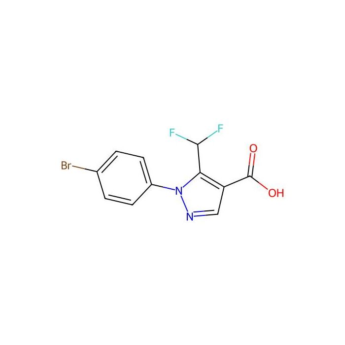 1-(4-bromophenyl)-5-(difluoromethyl)-1H-pyrazole-4-carboxylic acid - ≥95% CAS No(1153153-65-1) by Aladdin Scientific