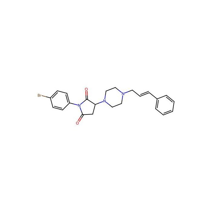 1-(4-bromophenyl)-3-{4-[(2E)-3-phenylprop-2-en-1-yl]piperazin-1-yl}pyrrolidine-2,5-dione - ≥90% CAS No(300730-75-0) by Aladdin Scientific