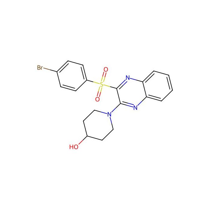 1-(3-(4-Bromophenylsulfonyl)quinoxalin-2-yl)piperidin-4-ol - ≥95% CAS No(1350960-66-5) by Aladdin Scientific