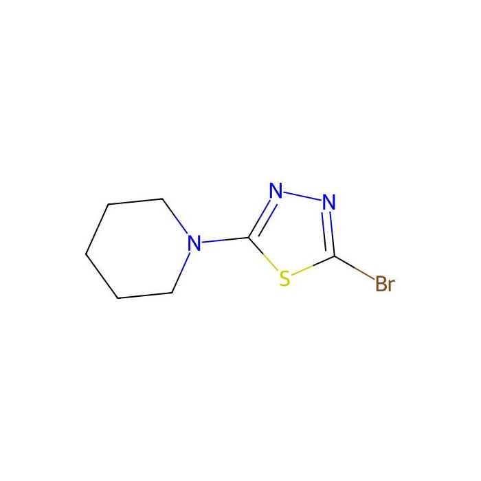 1-(5-Bromo-1,3,4-thiadiazol-2-yl)piperidine - ≥97% CAS No(1357147-48-8) by Aladdin Scientific