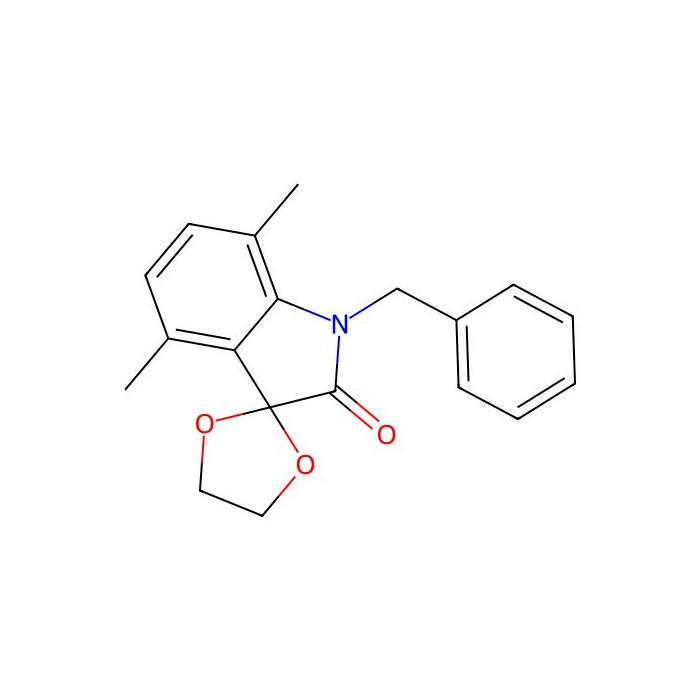 1'-benzyl-4',7'-dimethylspiro[1,3-dioxolane-2,3'-indol]-2'(1'H)-one - ≥98% CAS No(883641-83-6) by Aladdin Scientific
