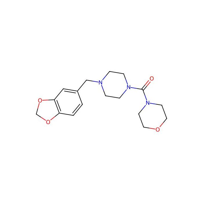 (4-(Benzo[d][1,3]dioxol-5-ylmethyl)piperazin-1-yl)(morpholino)methanone -  CAS No(349442-49-5) by Aladdin Scientific