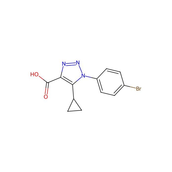 1-(4-bromophenyl)-5-cyclopropyl-1H-1,2,3-triazole-4-carboxylic acid - ≥95% CAS No(1017445-41-8) by Aladdin Scientific