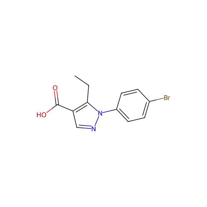 1-(4-bromophenyl)-5-ethyl-1H-pyrazole-4-carboxylic acid - ≥95% CAS No(1152881-97-4) by Aladdin Scientific