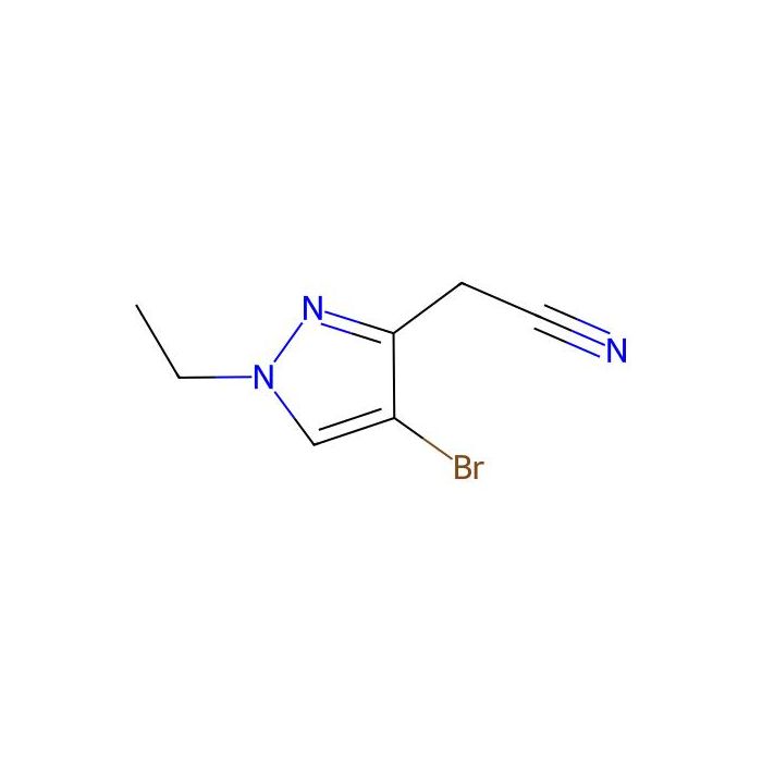 (4-bromo-1-ethyl-1H-pyrazol-3-yl)acetonitrile - ≥97% CAS No(1310379-47-5) by Aladdin Scientific