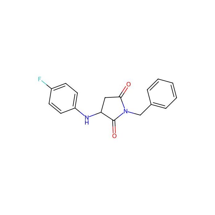 1-Benzyl-3-[(4-fluorophenyl)amino]pyrrolidine-2,5-dione -  CAS No(306275-89-8) by Aladdin Scientific