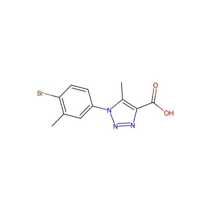 1-(4-bromo-3-methylphenyl)-5-methyl-1H-1,2,3-triazole-4-carboxylic acid - ≥95% CAS No(933242-93-4) by Aladdin Scientific