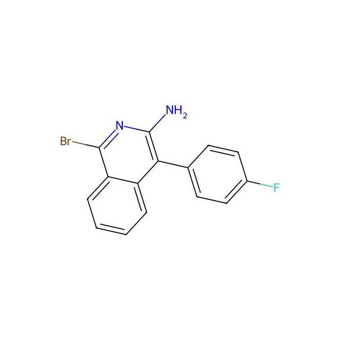 1-Bromo-4-(4-fluorophenyl)isoquinolin-3-amine - ≥90% CAS No(127999-80-8) by Aladdin Scientific