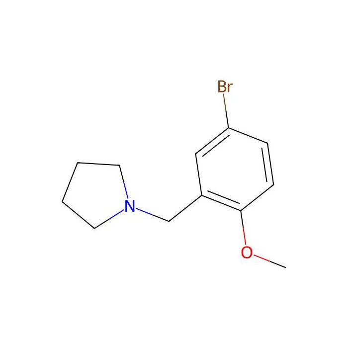1-(5-Bromo-2-methoxy-benzyl)-pyrrolidine - ≥97% CAS No(864418-18-8) by Aladdin Scientific