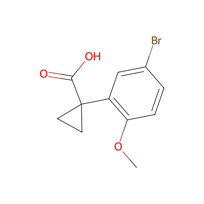 1-(5-Bromo-2-methoxyphenyl)cyclopropane-1-carboxylic acid - ≥98% CAS No(1260799-75-4) by Aladdin Scientific