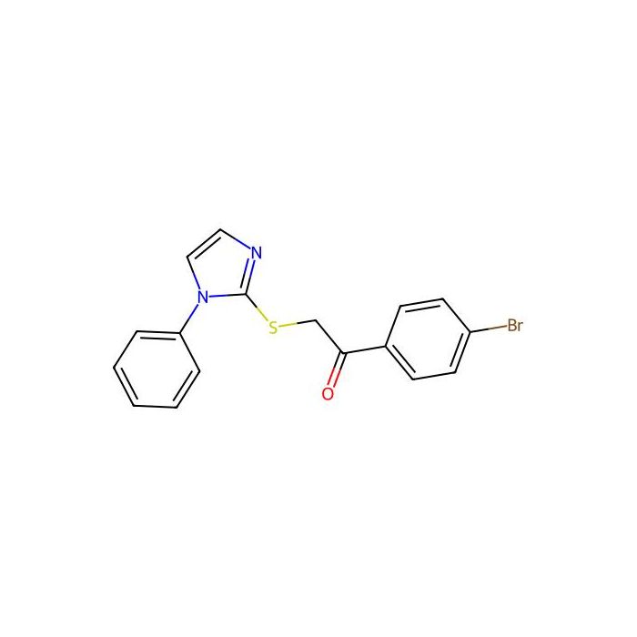 1-(4-bromophenyl)-2-[(1-phenyl-1H-imidazol-2-yl)sulfanyl]-1-ethanone - ≥90% CAS No(478039-78-0) by Aladdin Scientific