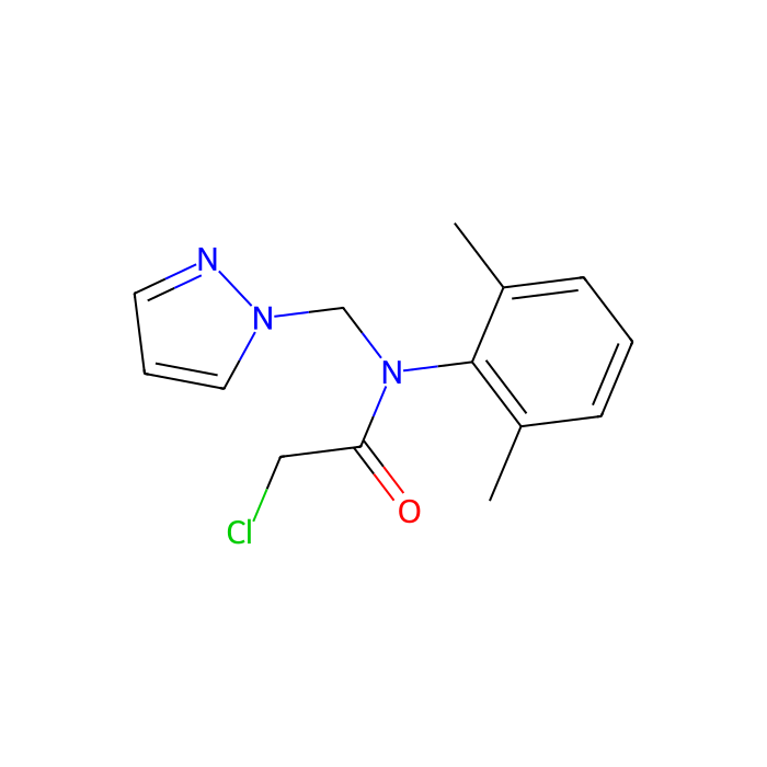 Metazachlor Solution in Acetonitrile - 1000μg/mL in Acetonitrile，Uncertainty 2% CAS No(67129-08-2) by Aladdin Scientific