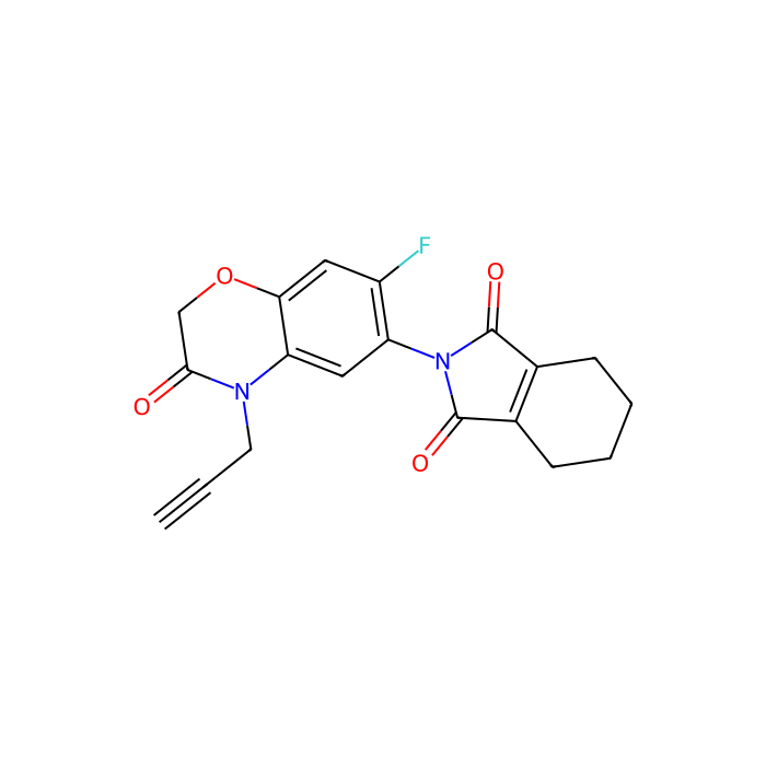 Flumioxazin Solution in Acetonitrile - 100μg/mL in Acetonitrile，Uncertainty 3% CAS No(103361-09-7) by Aladdin Scientific