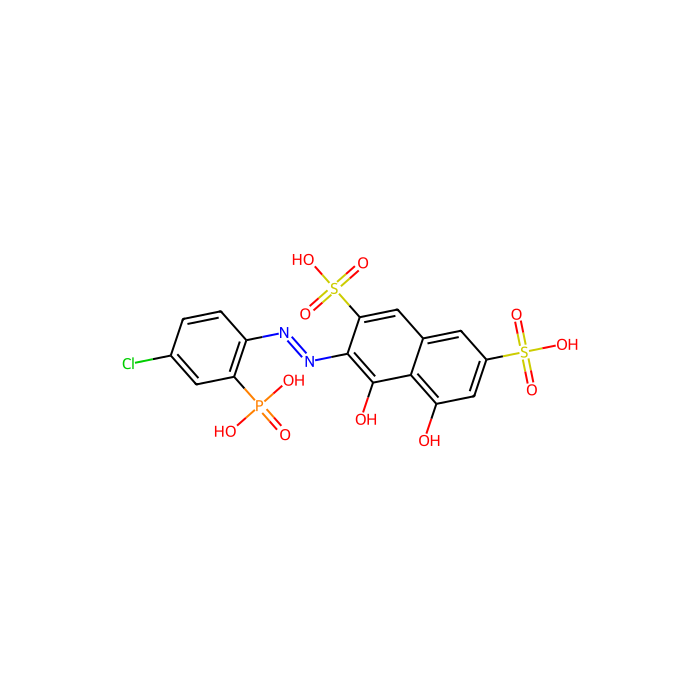 Chlorophosphonazo Ⅰ - AR, color developer CAS No(85561-96-2) by Aladdin Scientific