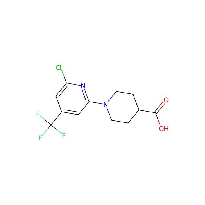1-(6-Chloro-4-(trifluoromethyl)pyridin-2-yl)piperidine-4-carboxylic acid - ≥97% CAS No(1208081-19-9) by Aladdin Scientific