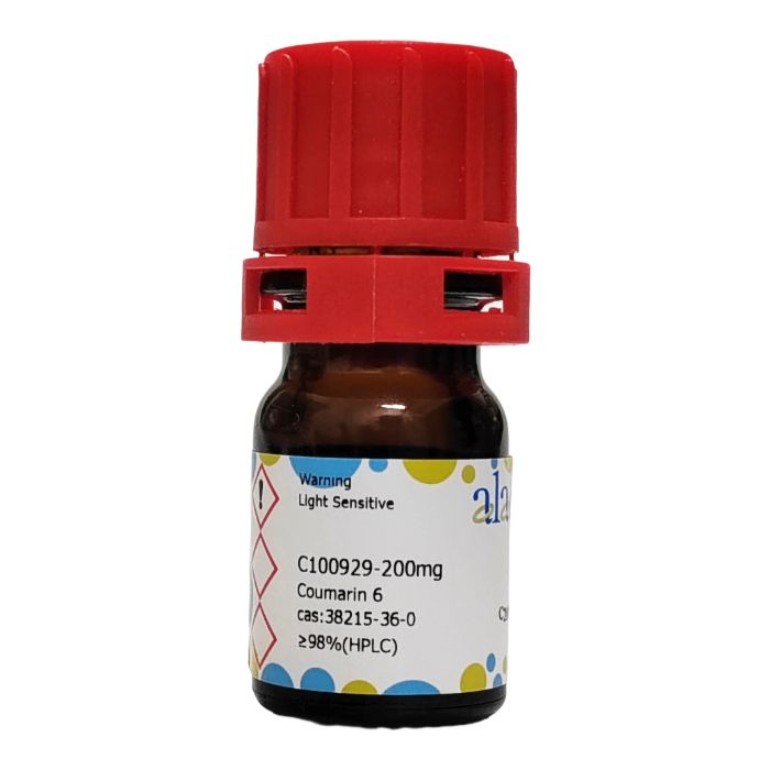 Coumarin 6 - ≥98%(HPLC) CAS No(38215-36-0) by Aladdin Scientific