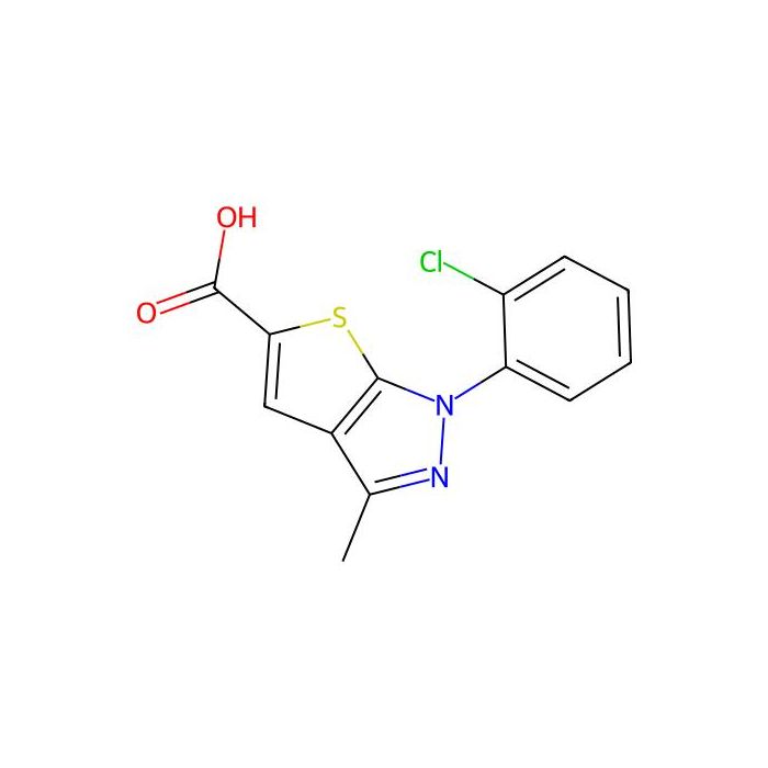 1-(2-chlorophenyl)-3-methyl-1H-thieno[2,3-c]pyrazole-5-carboxylic acid - ≥95% CAS No(328028-97-3) by Aladdin Scientific