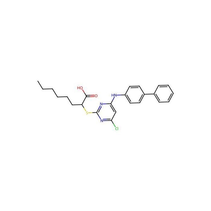 2-[4-Chloro-6-(4-phenylanilino)pyrimidin-2-yl]sulfanyloctanoic acid -  CAS No(1077626-51-7) by Aladdin Scientific