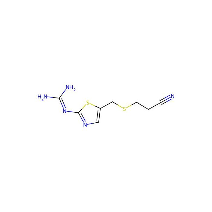 1-(5-(((2-Cyanoethyl)thio)methyl)thiazol-2-yl)guanidine - ≥95% CAS No(131184-89-9) by Aladdin Scientific
