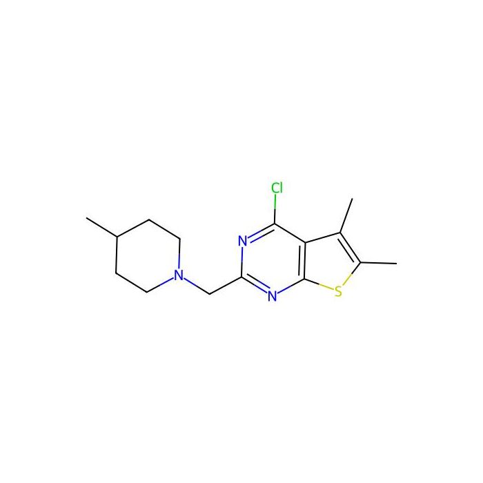 1-({4-Chloro-5,6-dimethylthieno[2,3-d]pyrimidin-2-yl}methyl)-4-methylpiperidine - ≥95% CAS No(793727-86-3) by Aladdin Scientific
