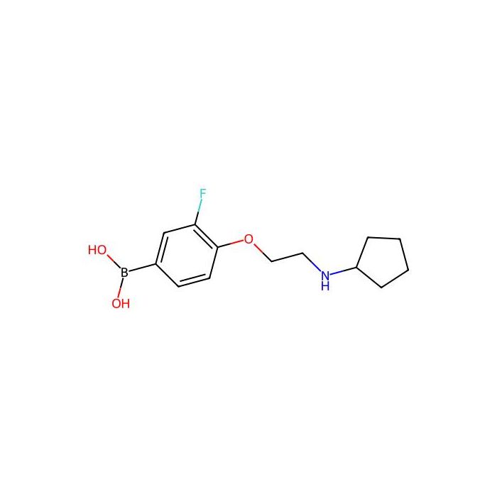 (4-(2-(Cyclopentylamino)ethoxy)-3-fluorophenyl)boronic acid - ≥95% CAS No(1704096-02-5) by Aladdin Scientific