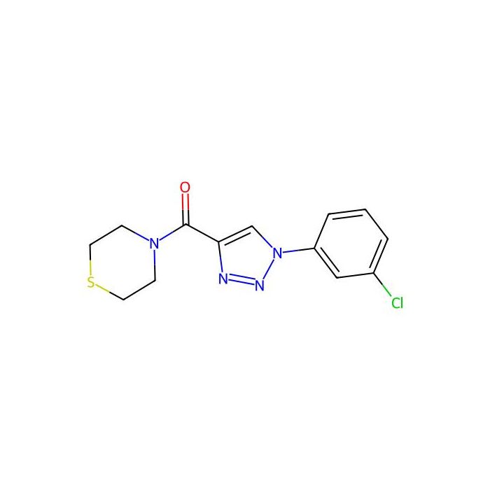 4-[1-(3-Chlorophenyl)-1H-1,2,3-triazole-4-carbonyl]thiomorpholine -  CAS No(951612-19-4) by Aladdin Scientific