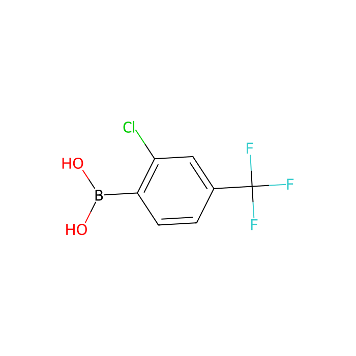 2-Chloro-4-(trifluoromethyl)benzeneboronic acid(contains varying amounts of Anhydride) - ≥96% CAS No(254993-59-4) by Aladdin Scientific