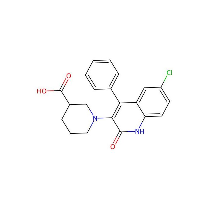 1-(6-Chloro-2-oxo-4-phenyl-1,2-dihydroquinolin-3-yl)piperidine-3-carboxylic acid -  CAS No(669754-82-9) by Aladdin Scientific