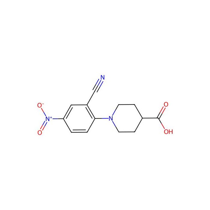 1-(2-Cyano-4-nitrophenyl)piperidine-4-carboxylic acid - ≥97% CAS No(903863-91-2) by Aladdin Scientific