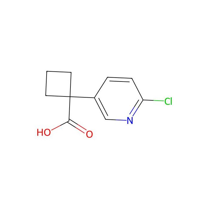 1-(6-Chloropyridin-3-YL)cyclobutanecarboxylic acid - ≥98% CAS No(1260666-35-0) by Aladdin Scientific