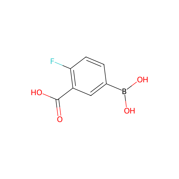 3-Carboxy-4-fluorophenylboronic acid（contains varying amounts of Anhydride） - ≥97% CAS No(872460-12-3) by Aladdin Scientific