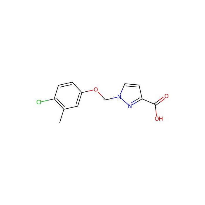 1-[(4-chloro-3-methylphenoxy)methyl]-1H-pyrazole-3-carboxylic acid - ≥95% CAS No(957400-47-4) by Aladdin Scientific