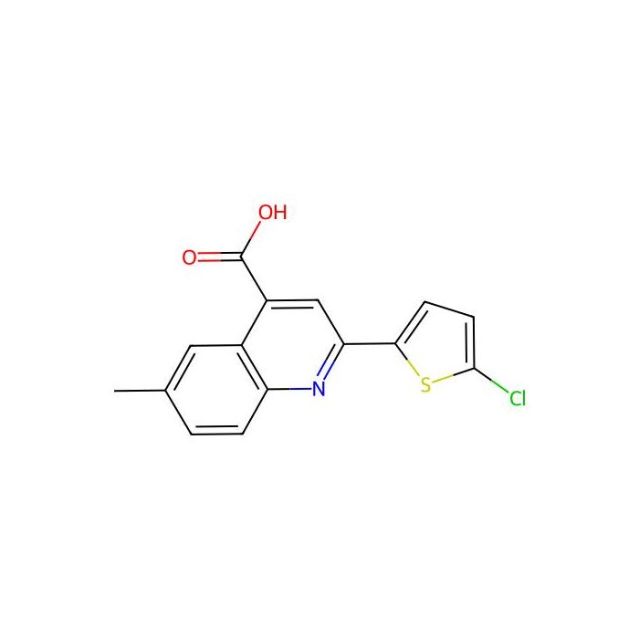 2-(5-Chlorothien-2-yl)-6-methylquinoline-4-carboxylic acid - ≥97% CAS No(492442-28-1) by Aladdin Scientific