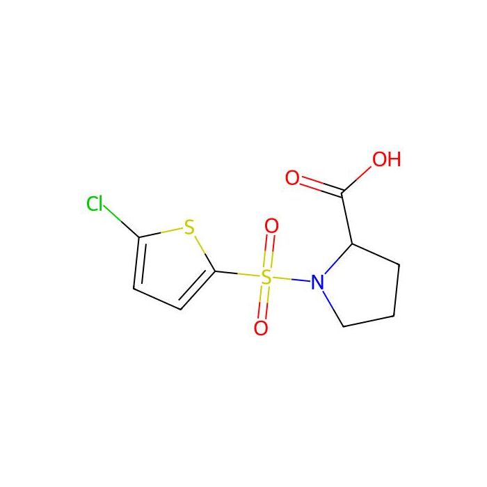 1-[(5-Chlorothien-2-yl)sulfonyl]pyrrolidine-2-carboxylic acid - ≥98% CAS No(1007999-30-5) by Aladdin Scientific