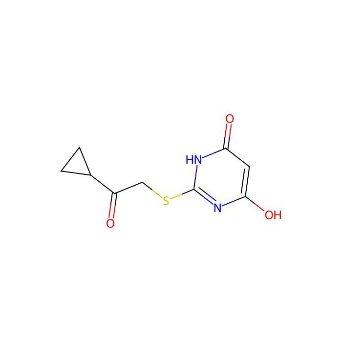 1-Cyclopropyl-2-[(4,6-dihydroxypyrimidin-2-YL)thio]ethanone - ≥95% CAS No(337488-30-9) by Aladdin Scientific