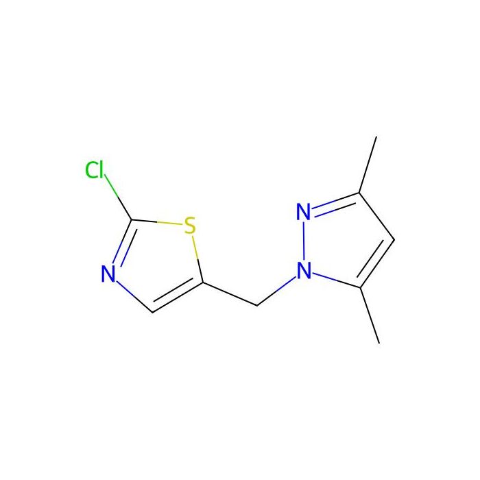 2-Chloro-5-[(3,5-dimethyl-1H-pyrazol-1-yl)methyl]-1,3-thiazole -  CAS No(477713-52-3) by Aladdin Scientific